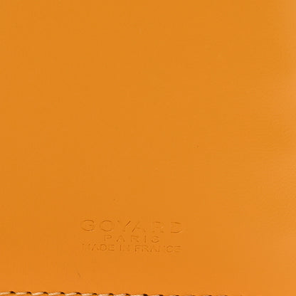 Goyard Goyardine Saint Roch Wallet Yellow 6 of 7