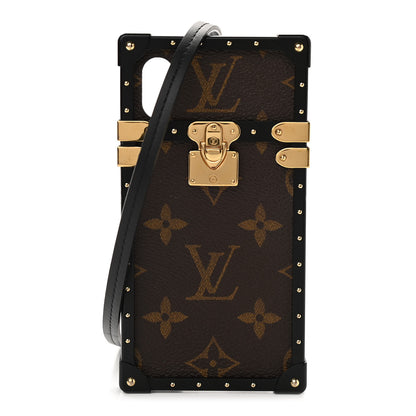 Louis Vuitton Monogram Eye-Trunk iPhone X Case 1 of 8