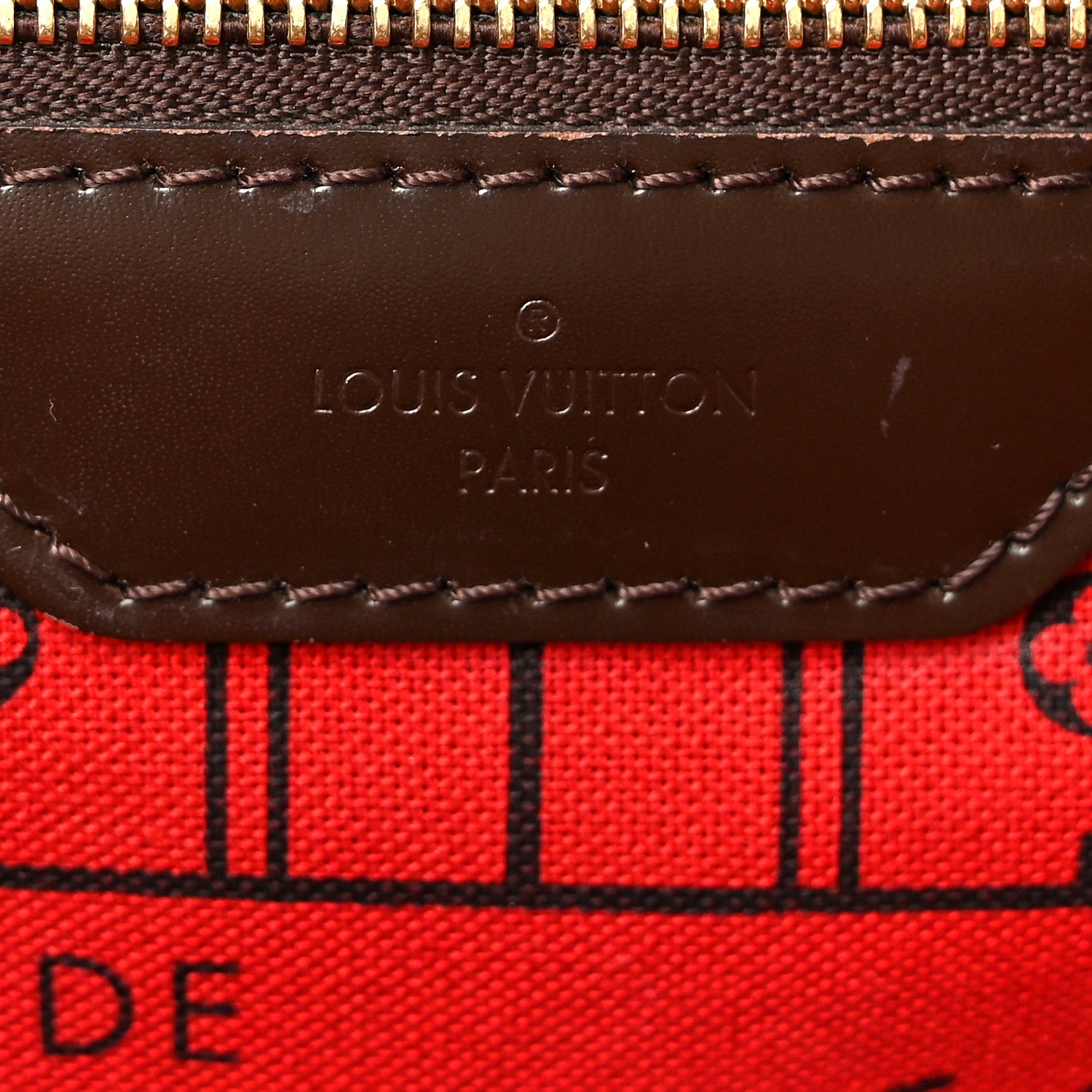 Louis Vuitton Damier Ebene Neverfull MM 6 of 11