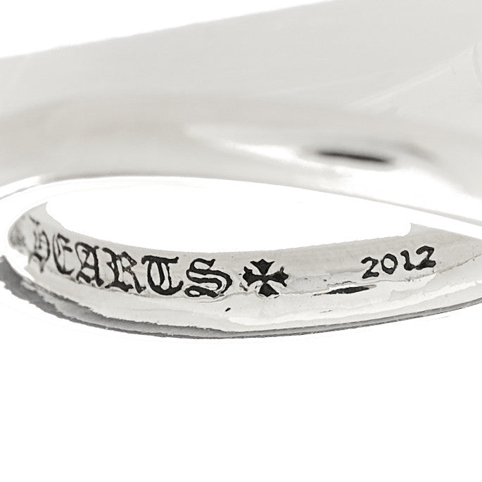 Chrome Hearts Sterling Silver Cross Ball Nail Ring 58 8.5 4 of 4