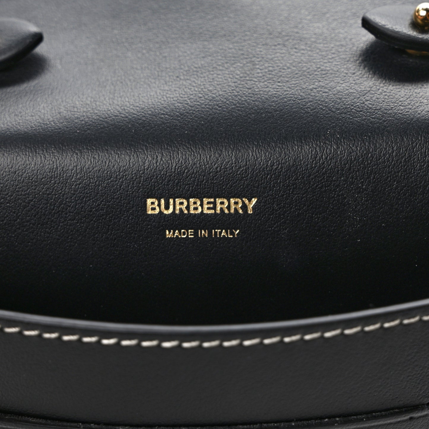 Calfskin Olympia Phone Case With Strap Black