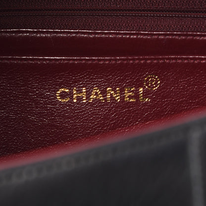 Chanel Lambskin Vertical Quilt Jumbo Single Flap Black 7 of 16