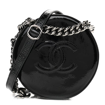 Chanel Patent Round As Earth Evening Bag Black 1 of 11