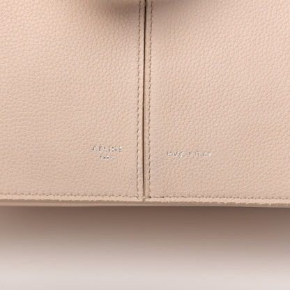 Celine Baby Grained Calfskin Small Tri-Fold Bag Powder 14 of 16
