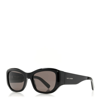 Saint Laurent Acetate Cat Eye Sunglasses SL498 Black 1 of 7