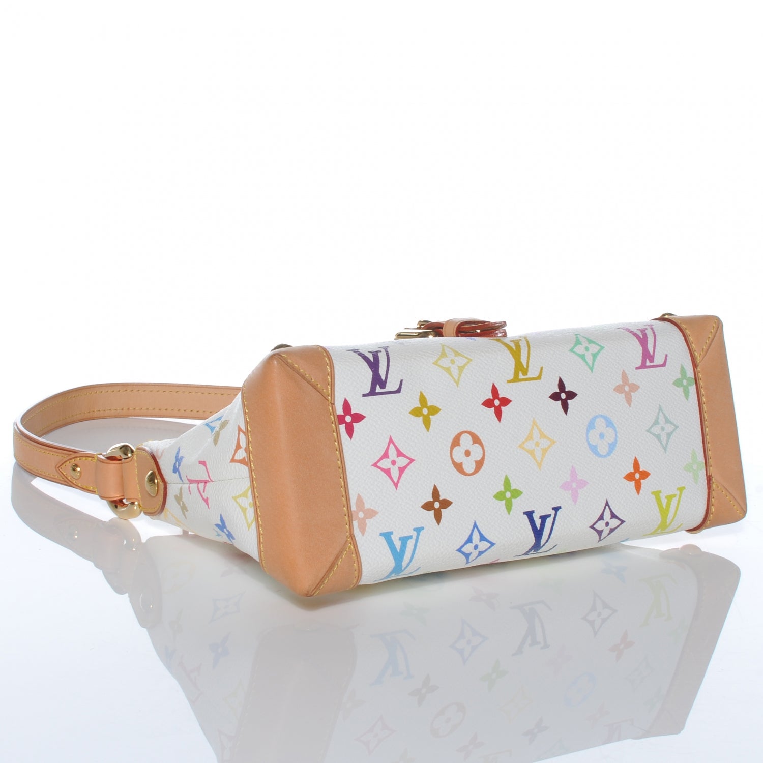 Louis Vuitton Monogram Multicolor Eliza White 4 of 7