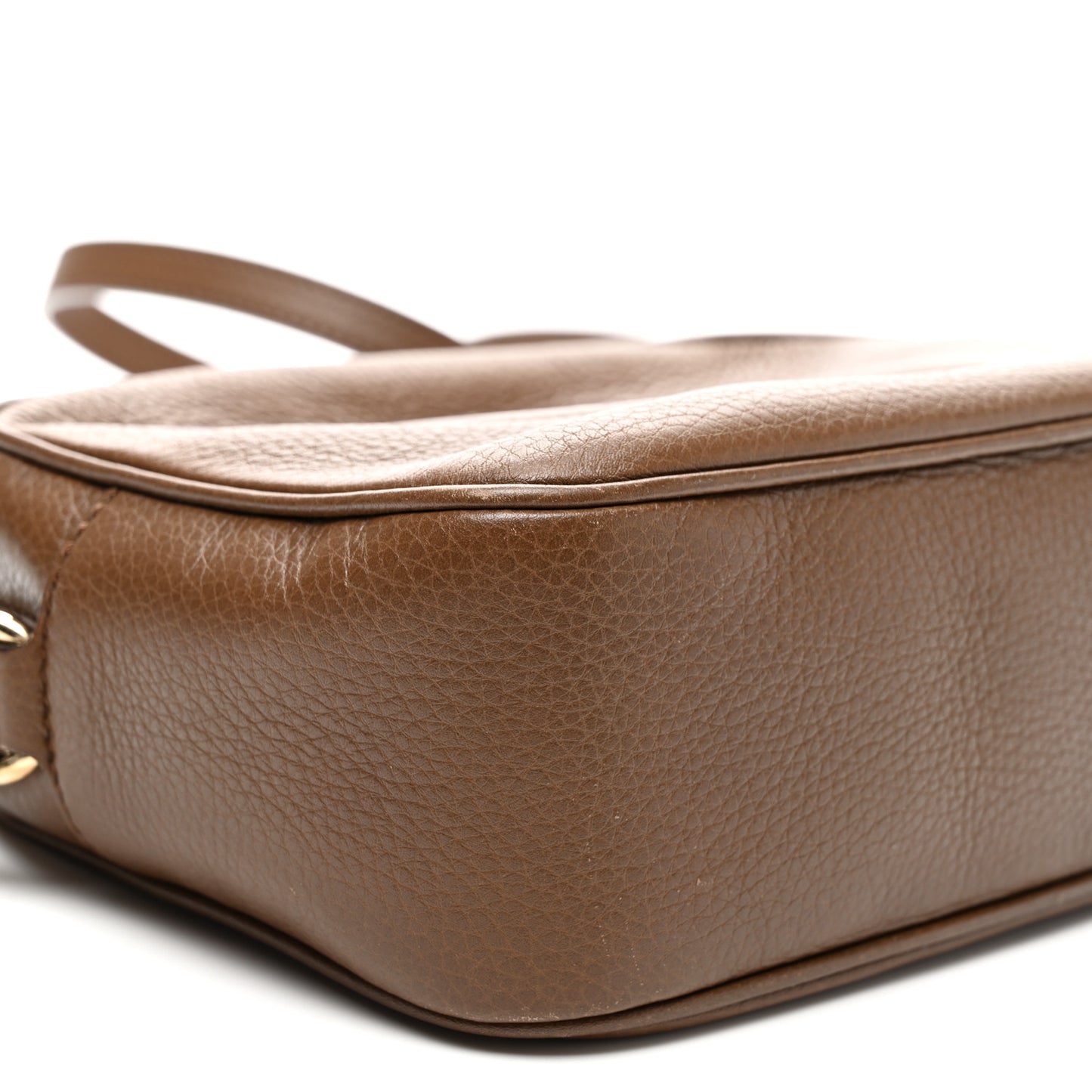 Pebbled Calfskin Small Soho Disco Bag Cuir