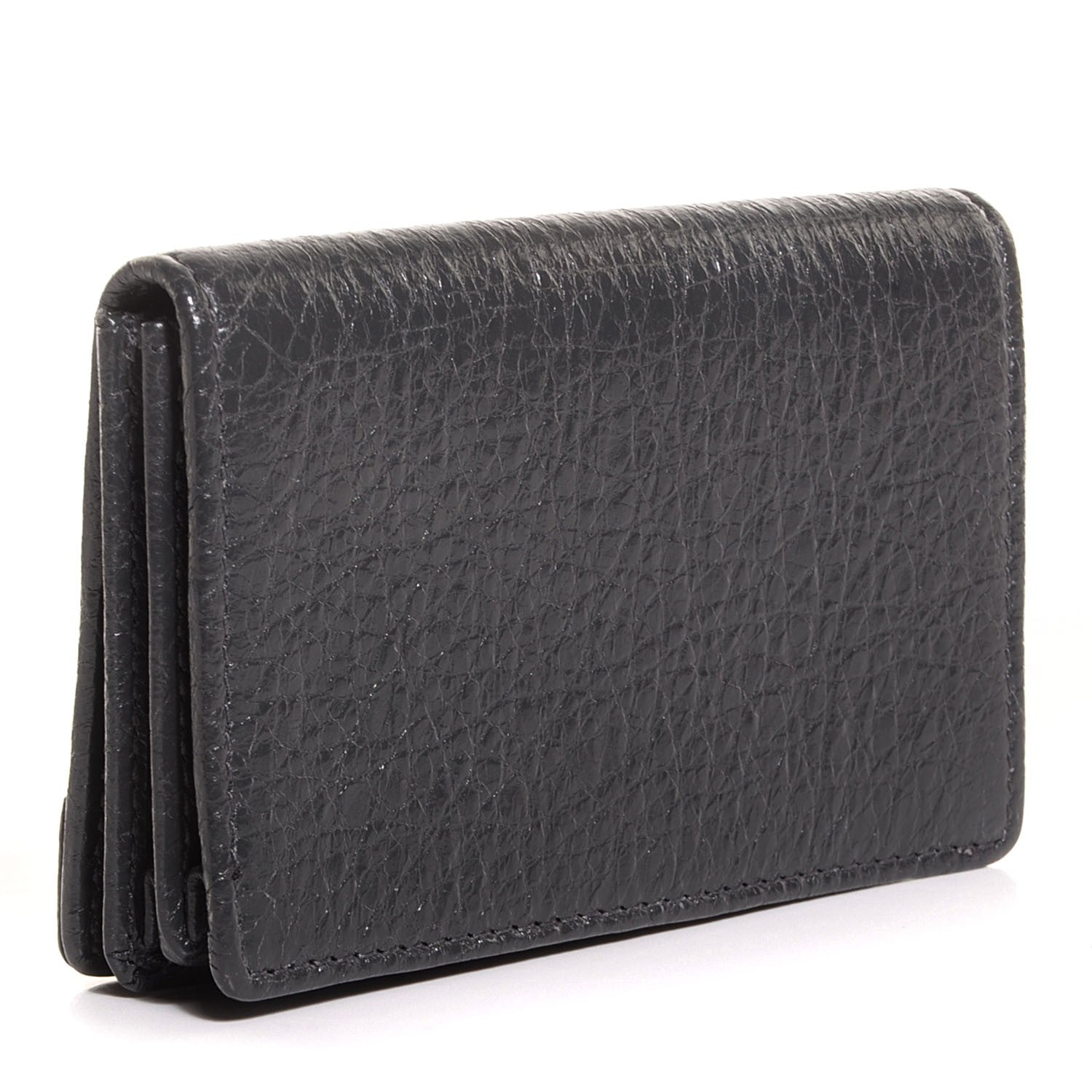 Balenciaga Agneau Classic Hardware Card Case Gris Fossile 3 of 9