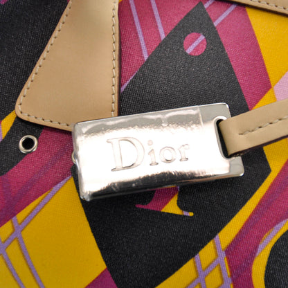 Christian Dior Coated Canvas Argyle Golf Satchel 5 of 8