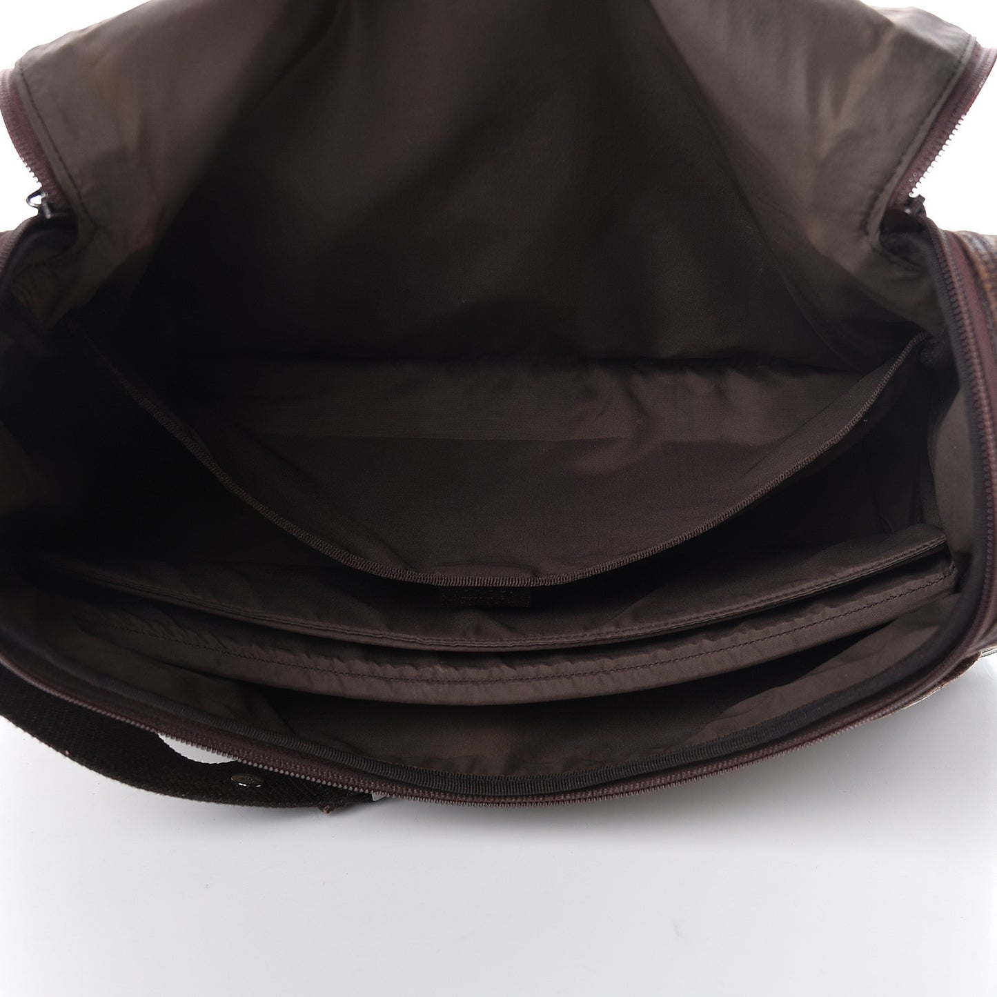 Monogram Natural Pigskin Large Diaper Bag Beige Ebony Cocoa Dark Chocolate