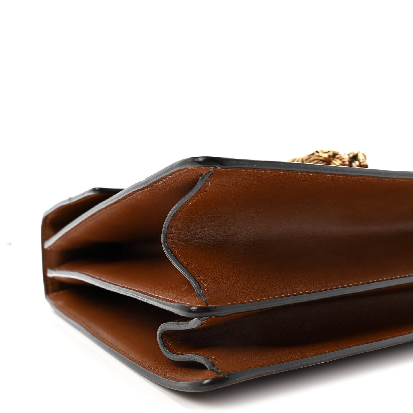 Moon Calfskin Web Large Dionysus Bamboo Top Handle Bag Cuir Bright Evergreen Hibiscus Red