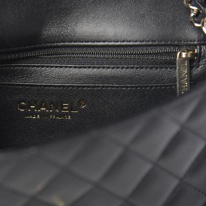 Chanel Lambskin Quilted Mini Rectangular Flap Black 8 of 11