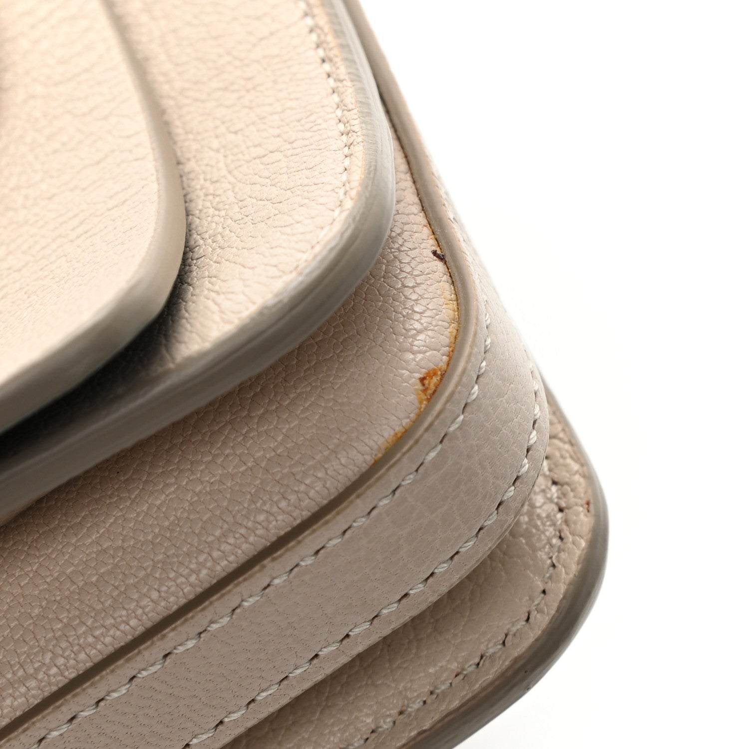 Burberry Goatskin Small D-Ring Bag Stone 13 of 16