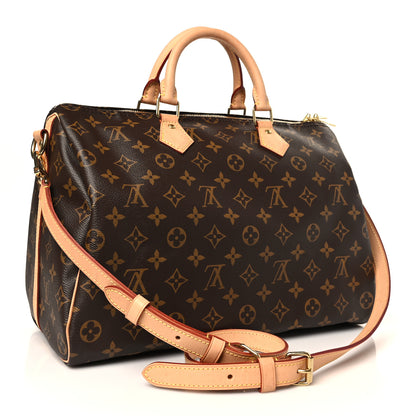 Louis Vuitton Monogram Speedy Bandouliere 35 3 of 8