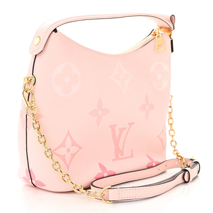 Louis Vuitton Empreinte Monogram Giant By The Pool Marshmallow Hobo PM Bouton De Rose 3 of 10