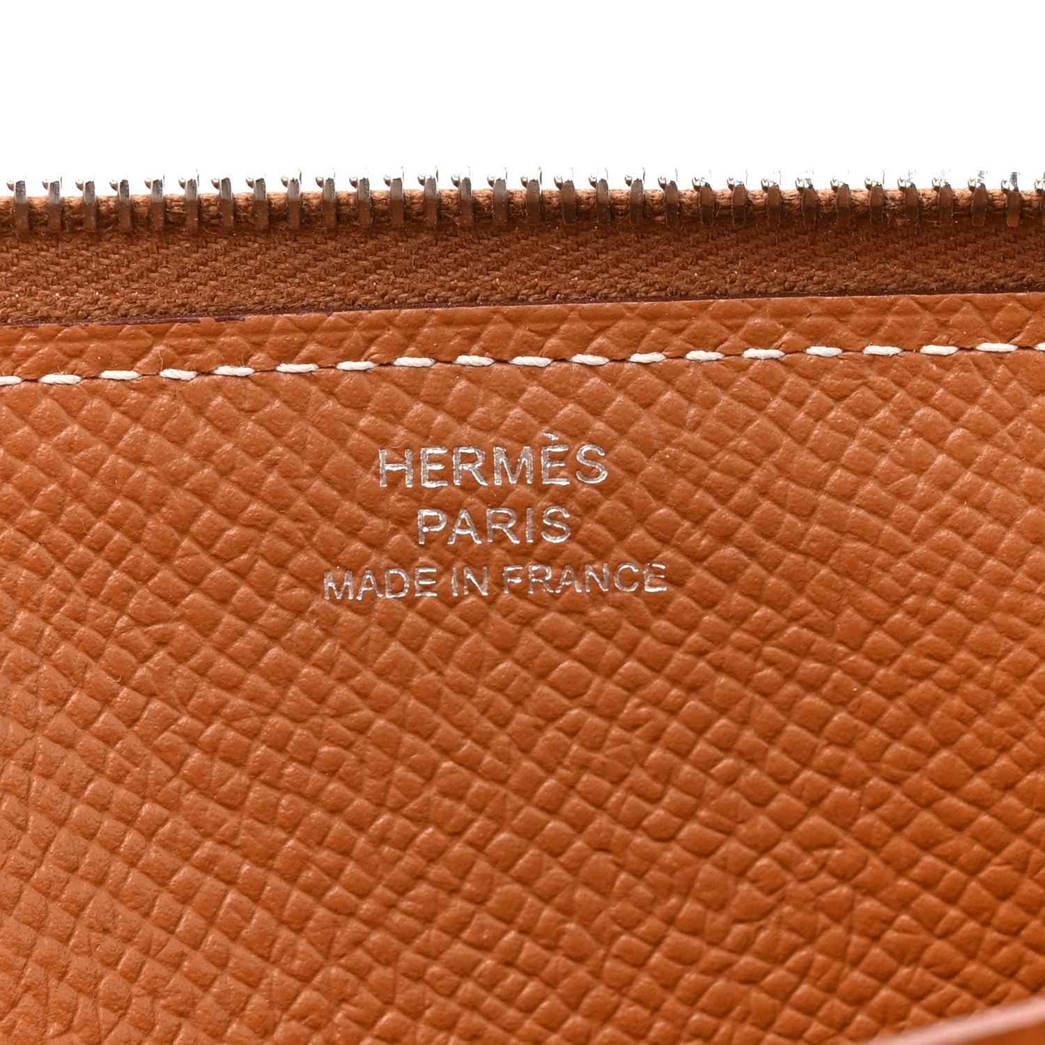 Hermes Epsom Azap Wallet Gold 7 of 9