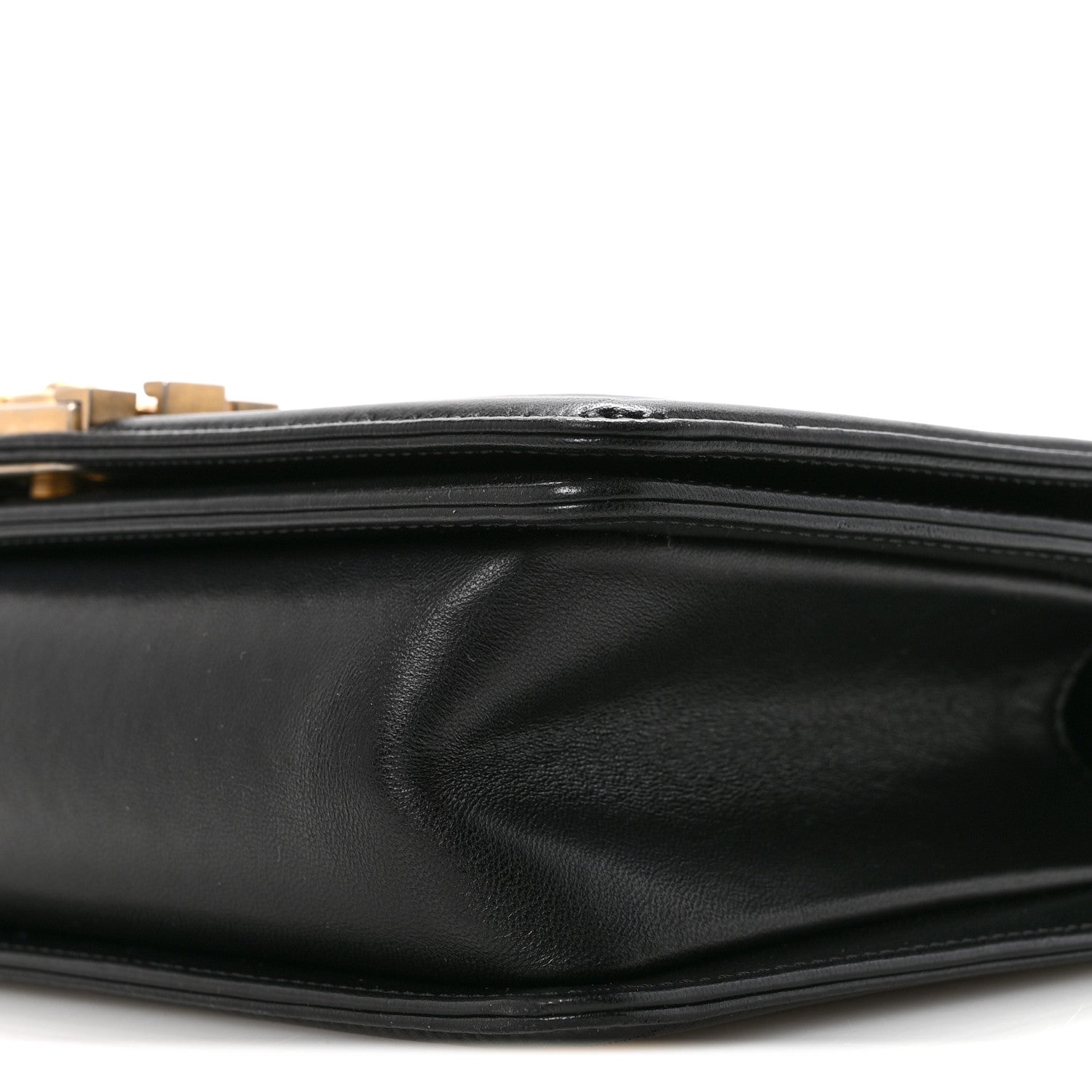 Chanel Lambskin Quilted Medium Boy Flap Black 10 of 11