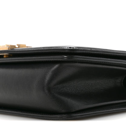 Chanel Lambskin Quilted Medium Boy Flap Black 10 of 11