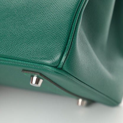 Hermes Epsom Birkin 30 Malachite 11 of 15