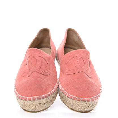 Chanel Suede CC Espadrilles 39 Pink 3 of 12