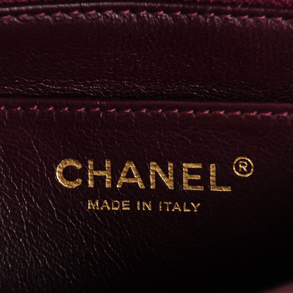 Chanel Lambskin Quilted Coco Vintage Jumbo Flap Purple 7 of 12