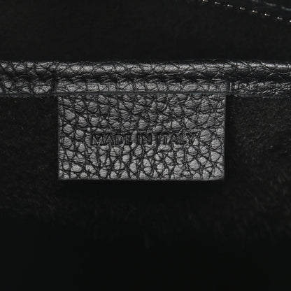 Celine Drummed Calfskin Nano Luggage Black 7 of 10