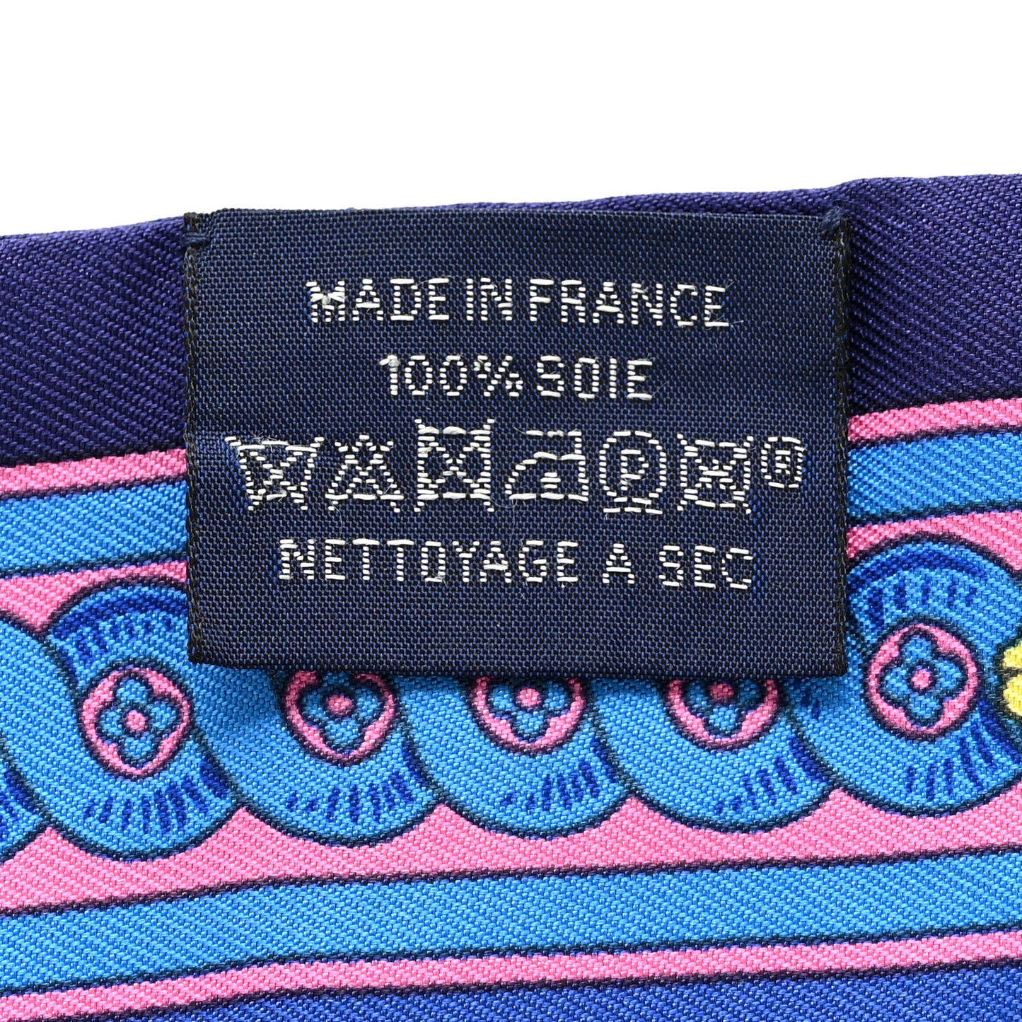 Silk Bride De Cour Twilly Indigo Rose Vif Gold
