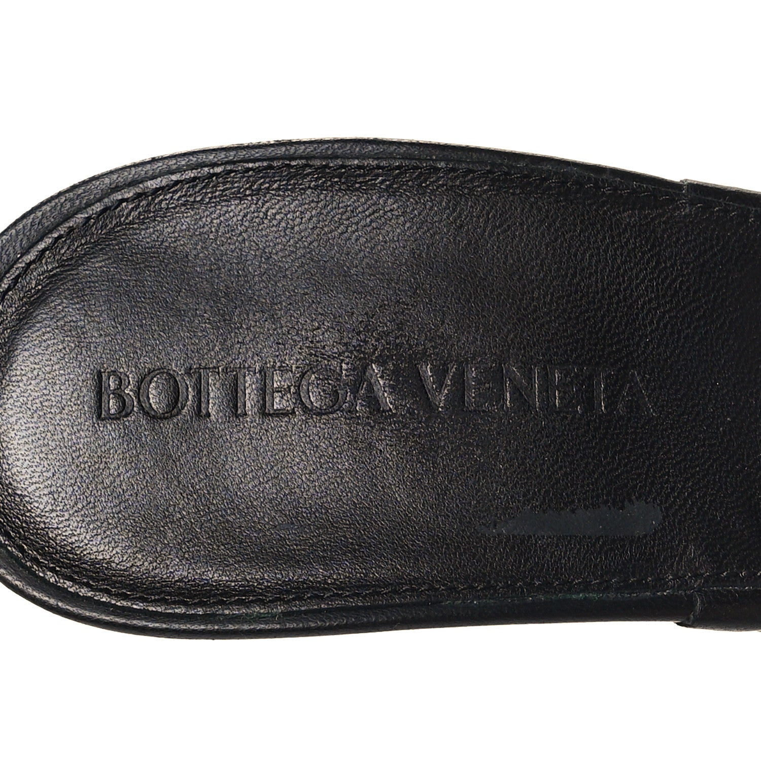 Bottega Veneta Nappa Quilted Rubber Lido Mule Sandals 39 Black 7 of 9