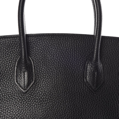 Hermes Taurillon Clemence Birkin 30 Black 32 of 42