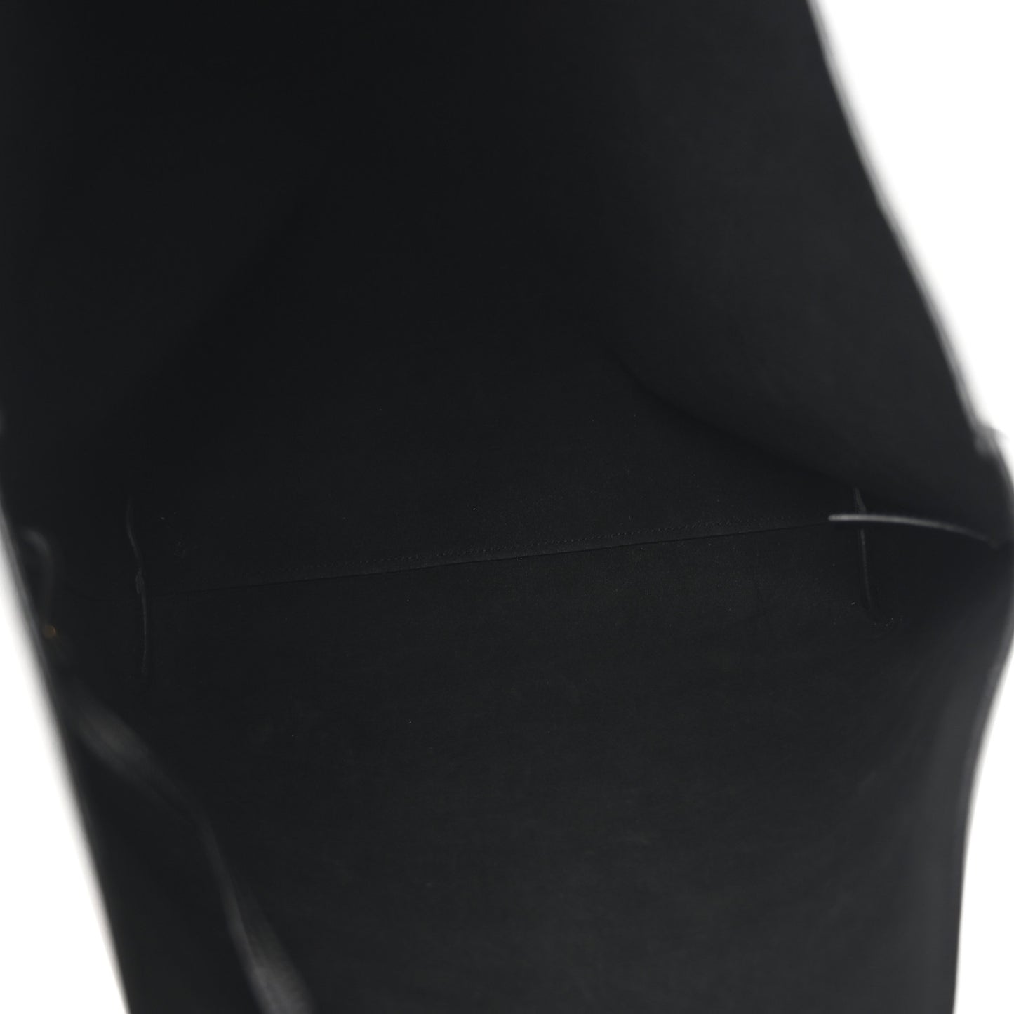 Calfskin Medium Shopping Tote Black