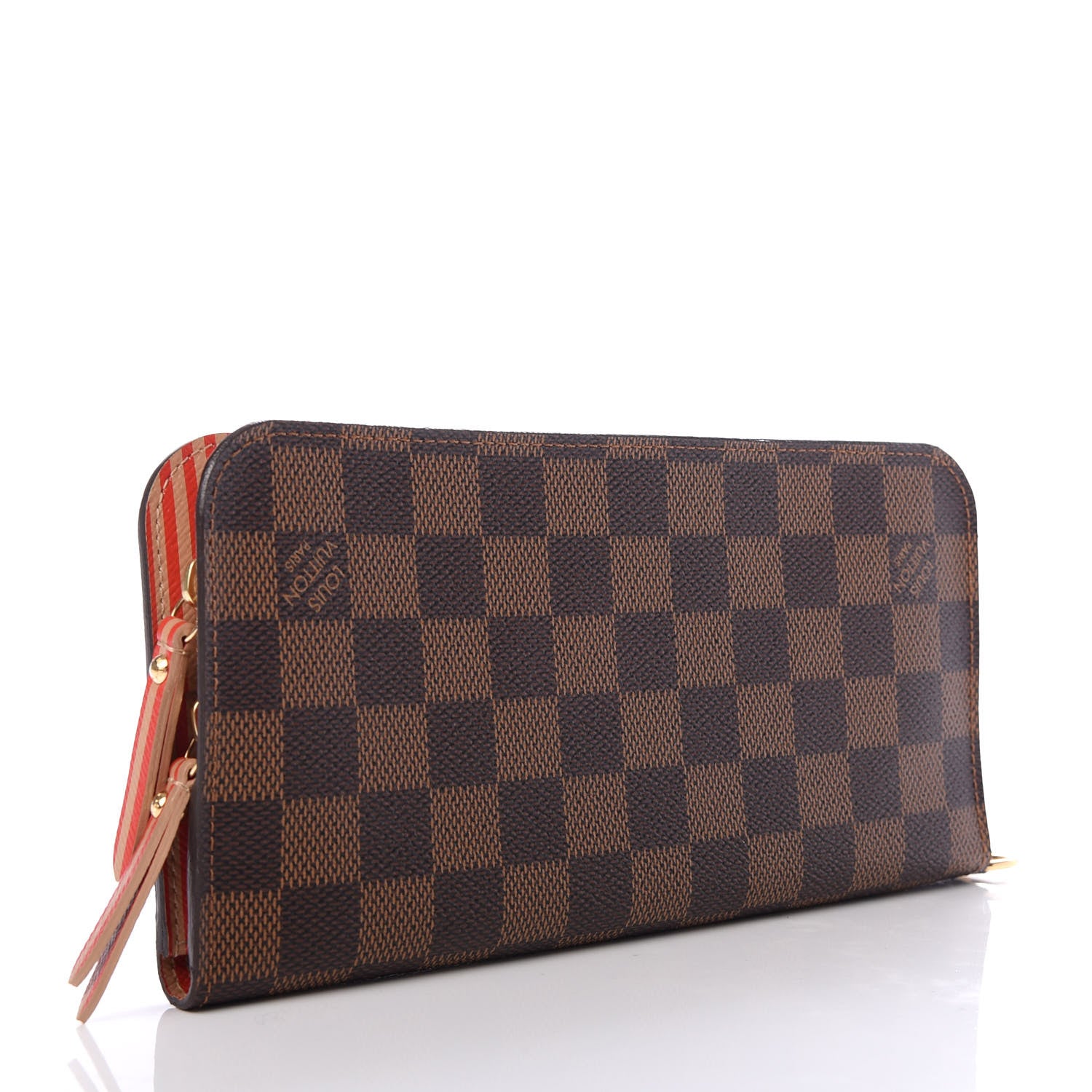 Louis Vuitton Damier Ebene Trunks and Locks Insolite Wallet 3 of 7