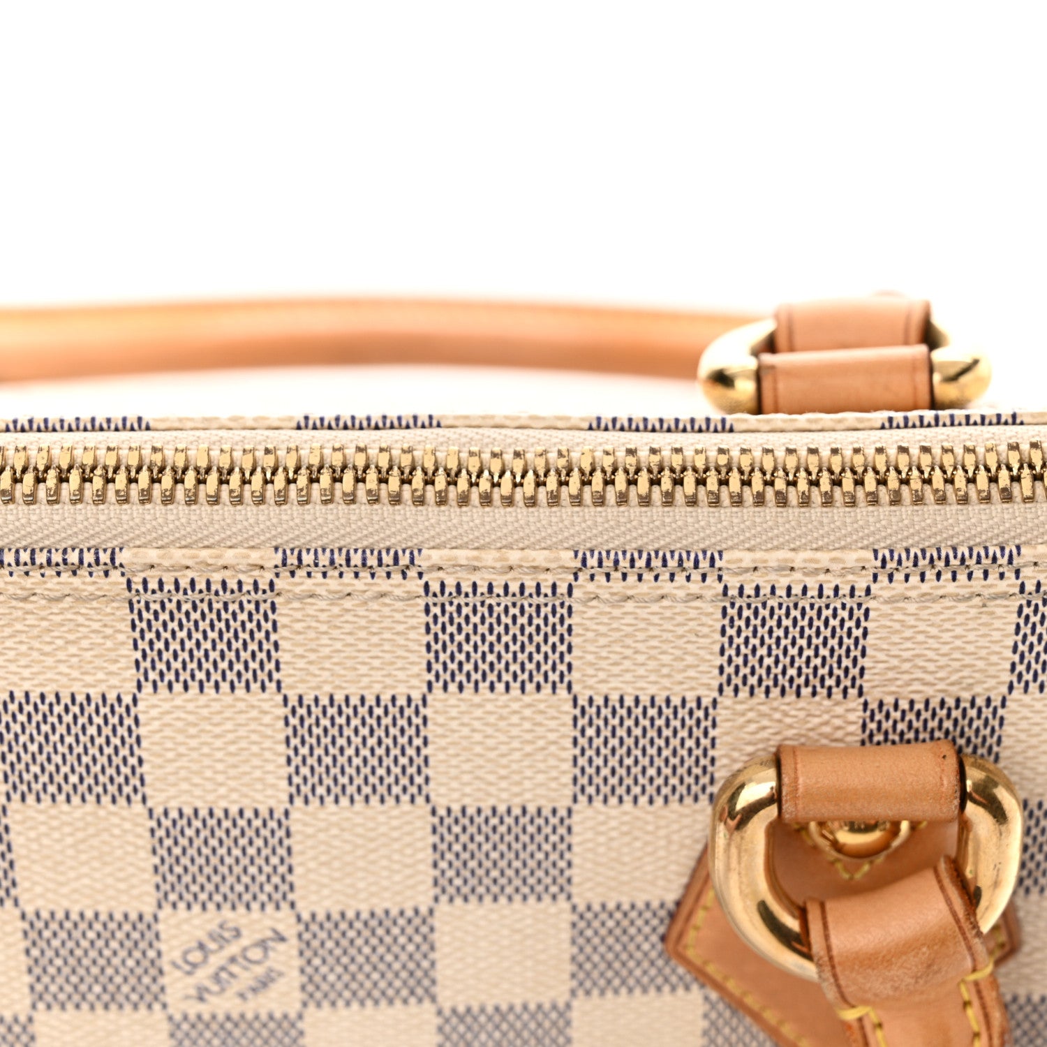 Louis Vuitton Damier Azur Saleya MM 17 of 19