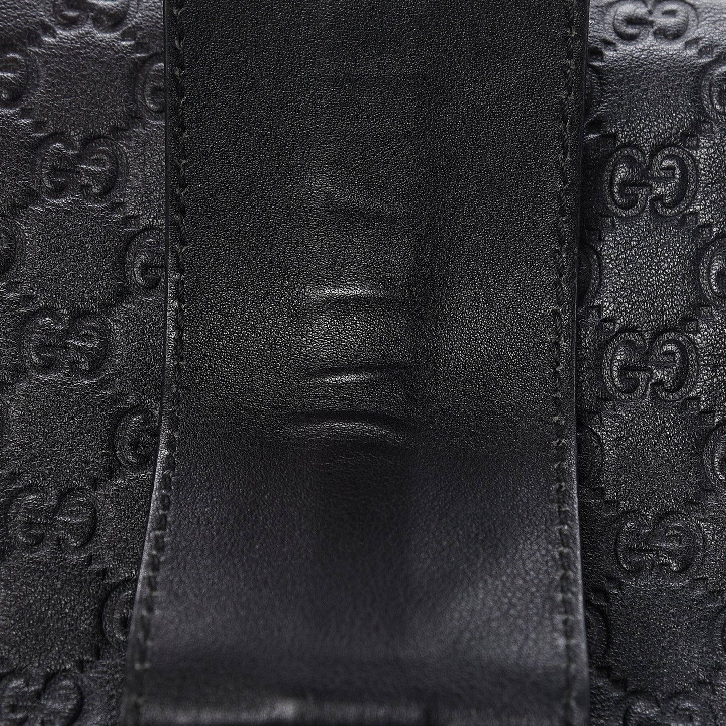 Guccissima Large New Ladies Web Hobo Black