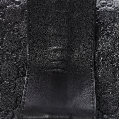 Gucci Guccissima Large New Ladies Web Hobo Black 12 of 15