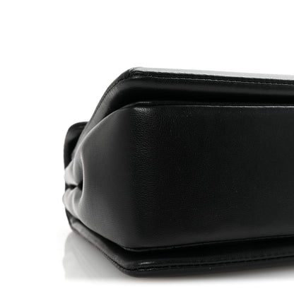 Valentino Garavani Nappa One Stud Chain Clutch Black 8 of 9