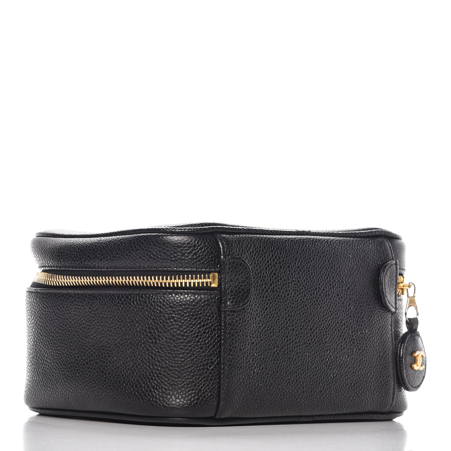 Chanel Caviar Vanity Cosmetic Case Black 3 of 16