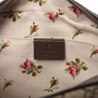 Gucci GG Supreme Monogram Web Neo Vintage Shoulder Bag Beige New Acero Crop 8 of 11