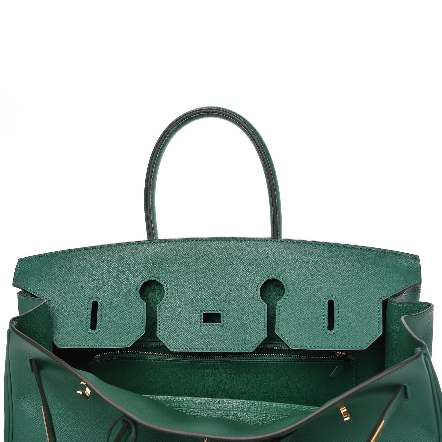 Epsom Birkin 35 Vert Vertigo