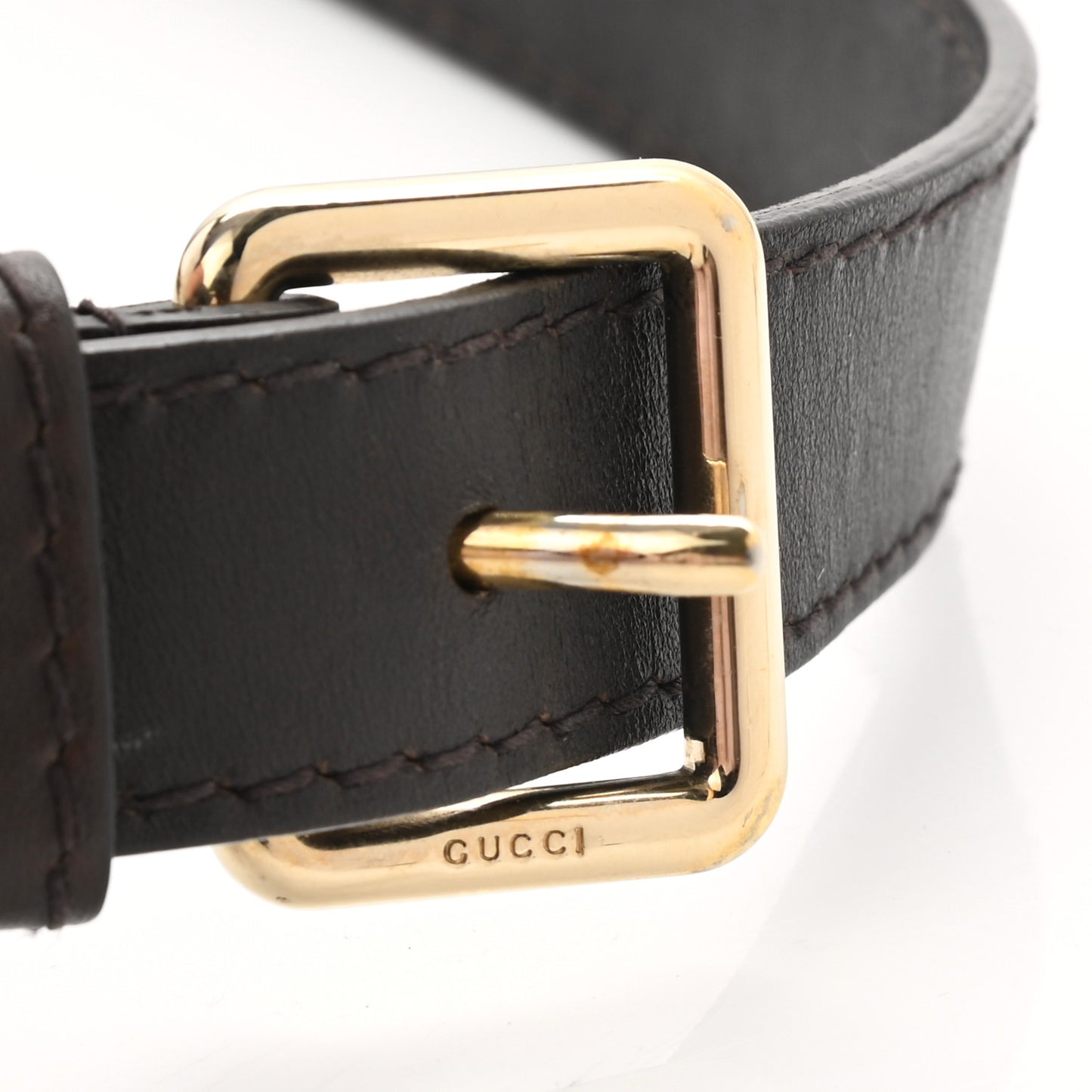 Calfskin Adjustable Shoulder Strap Brown