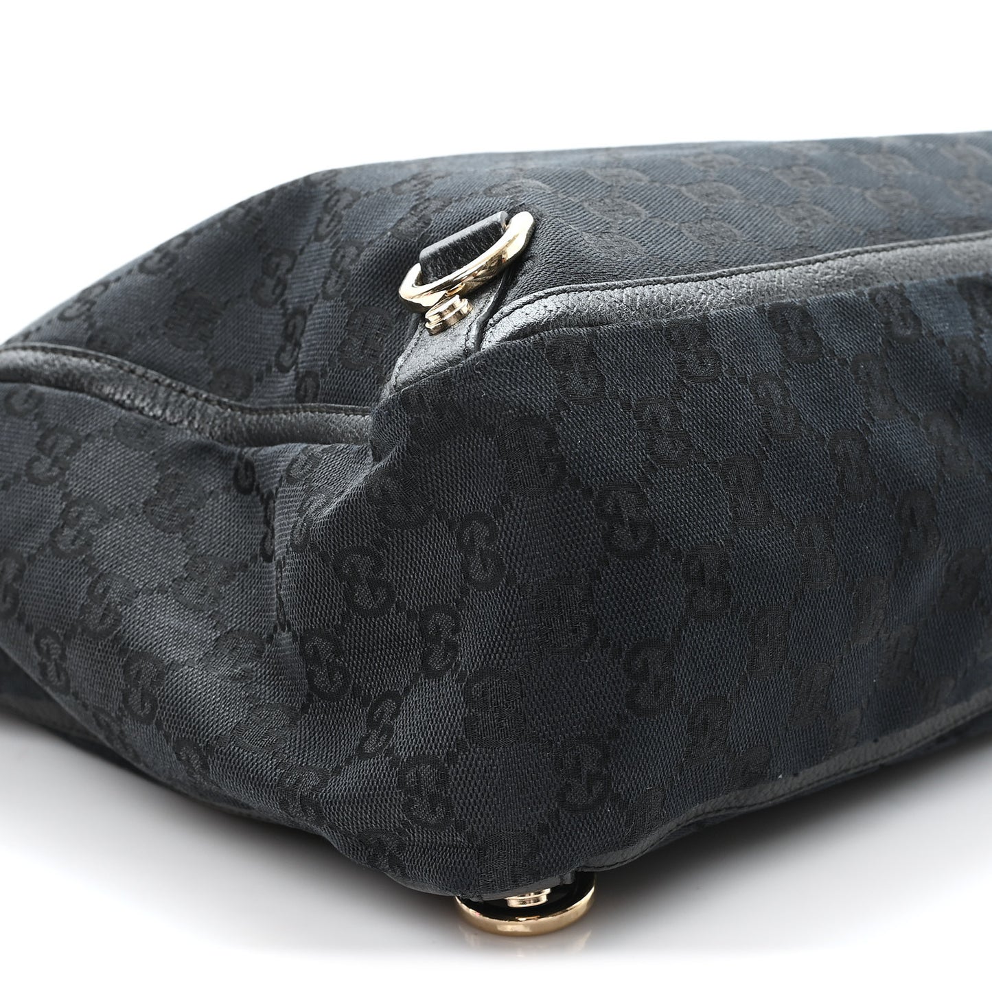 Monogram Large Abbey Tote Black