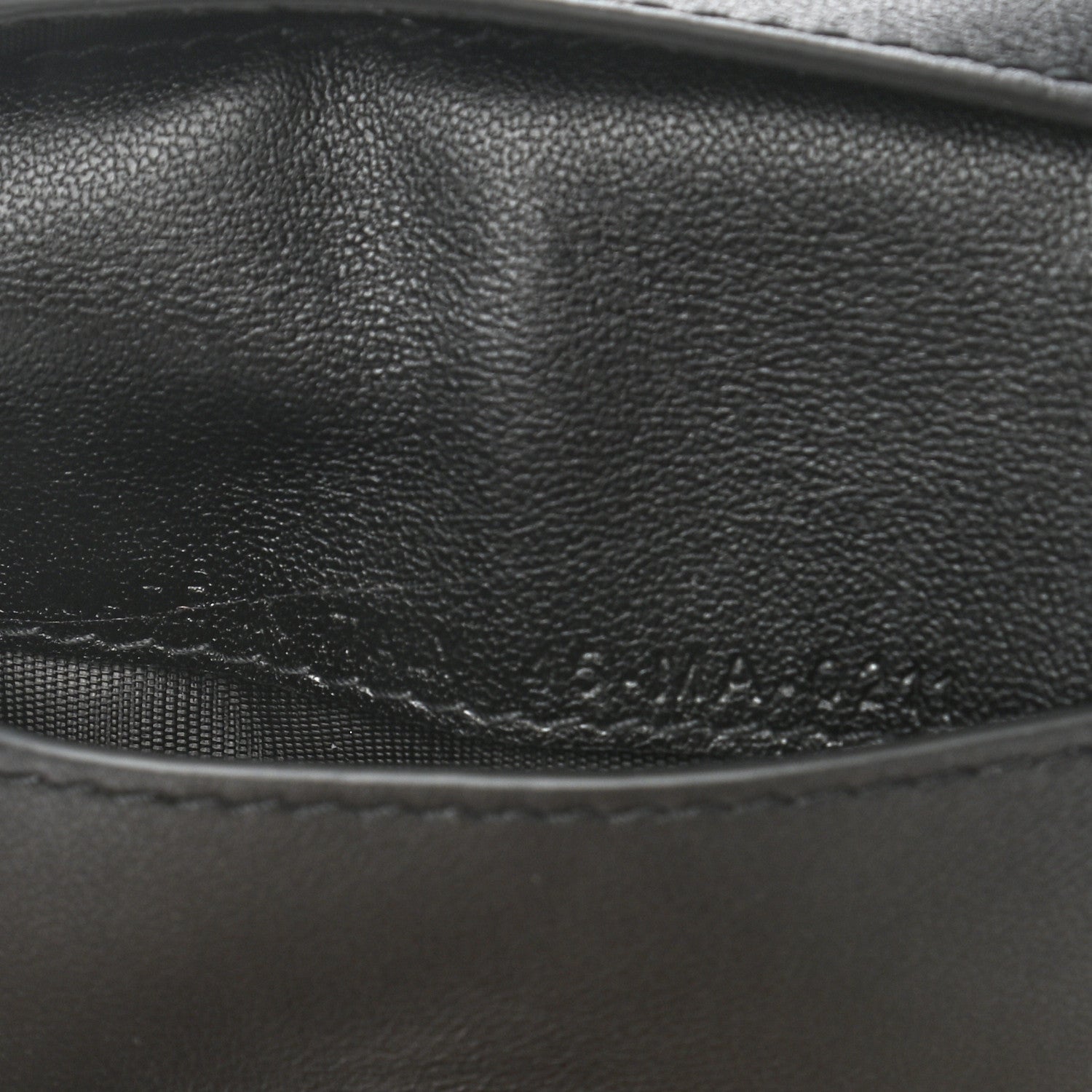 Christian Dior Lambskin Cannage Lady Dior Lotus Wallet Black 7 of 8