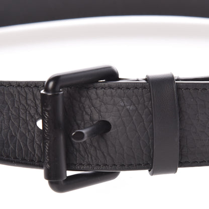 Louis Vuitton Taurillon Monogram Signature 35 MM Chain Belt 80 32 Black 13 of 14
