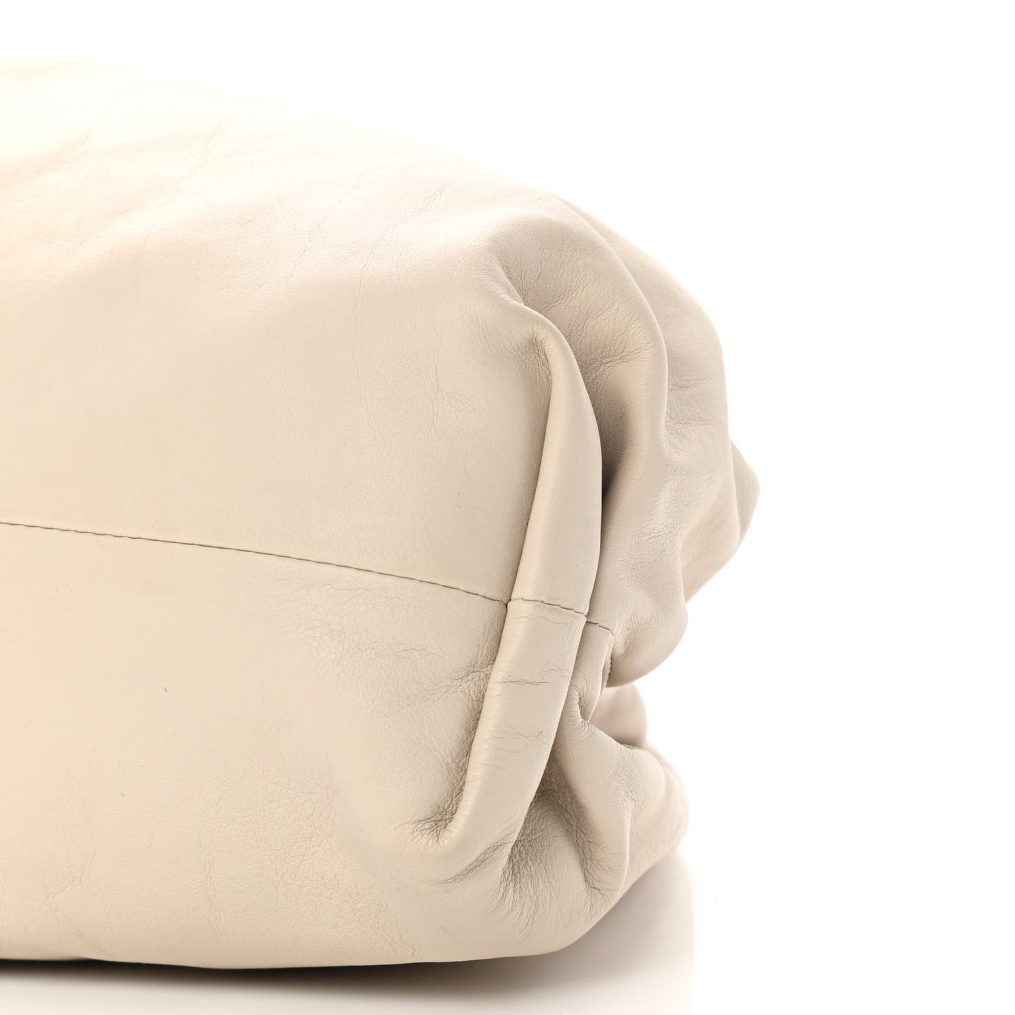 Smooth Butter Calf The Pouch Oversized Clutch Mist