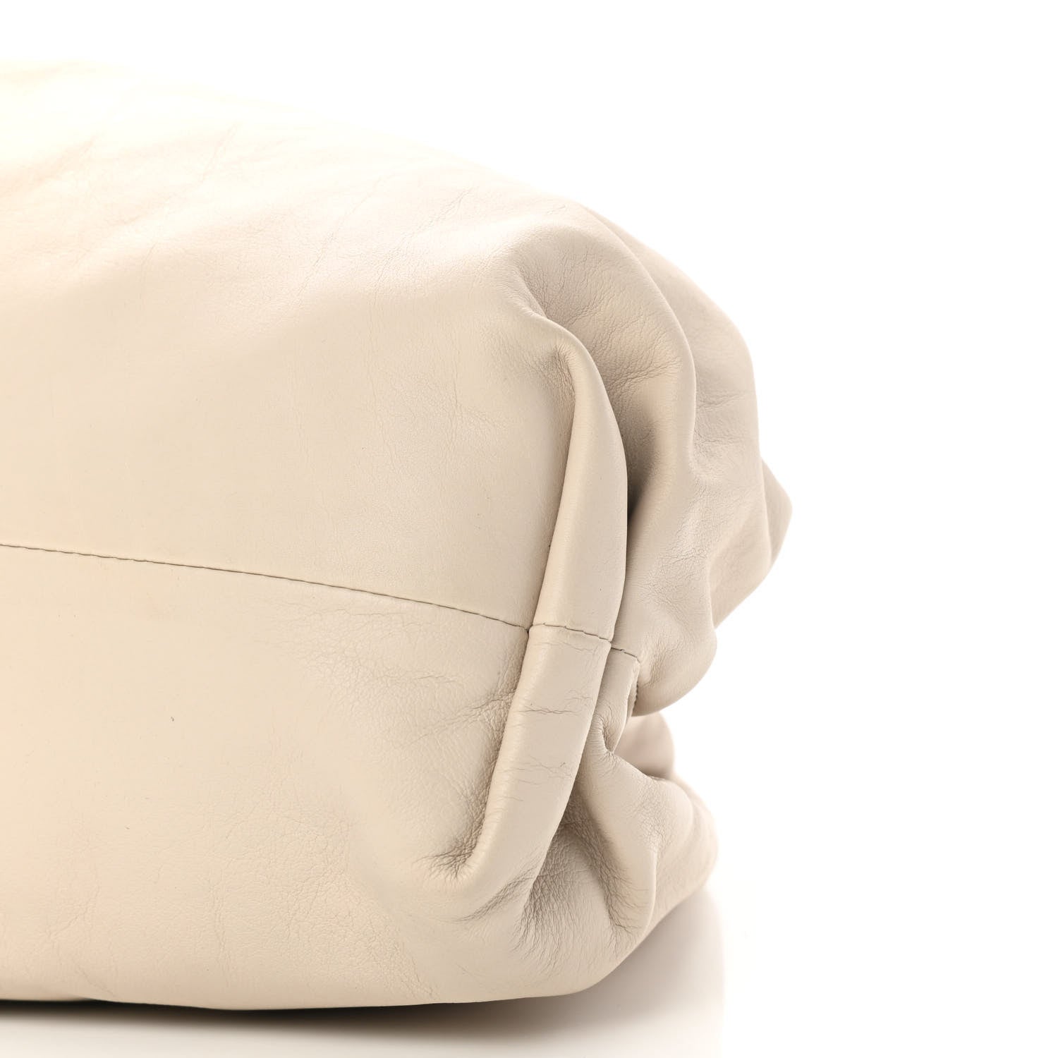Bottega Veneta Smooth Butter Calf The Pouch Oversized Clutch Mist 10 of 10