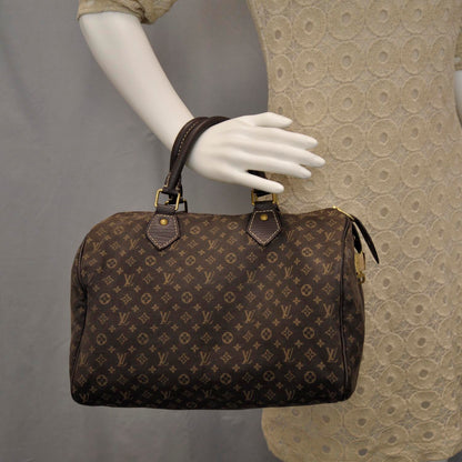 Louis Vuitton Mini Lin Speedy 30 Ebene 2 of 6