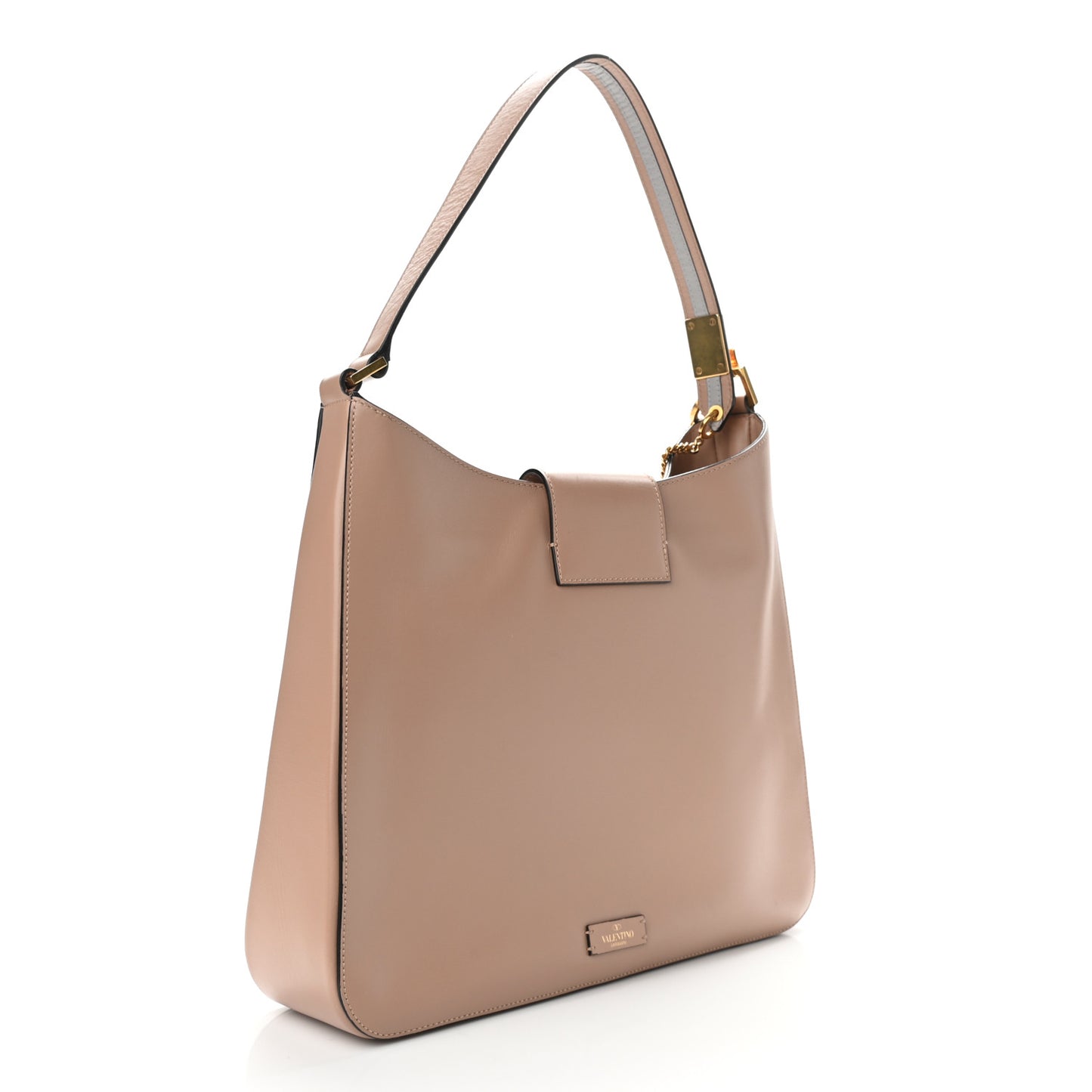 Smooth Calfskin VSling Hobo Bag Camel Rose