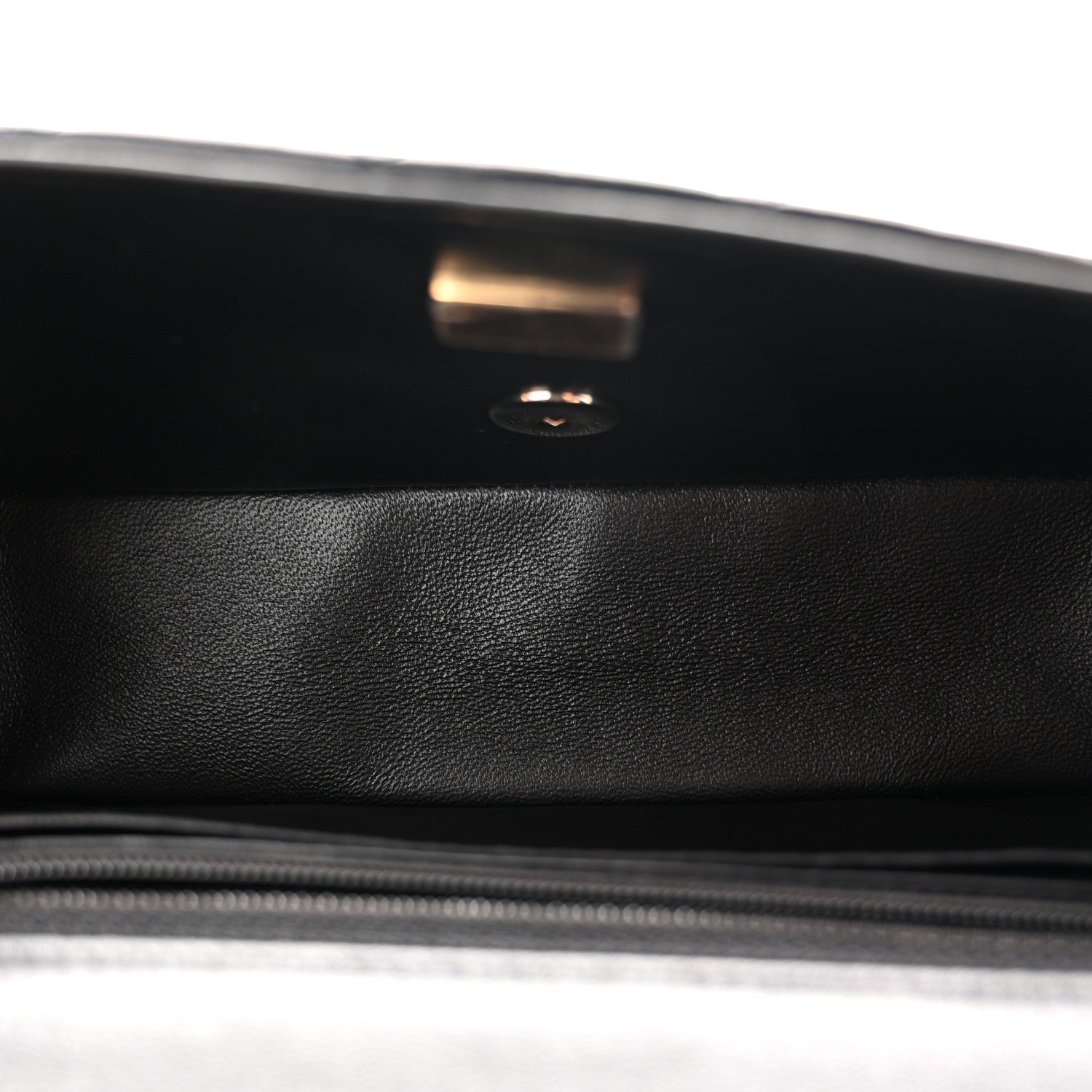 Chanel Lambskin Quilted Mini Rectangular Flap Black 5 of 10