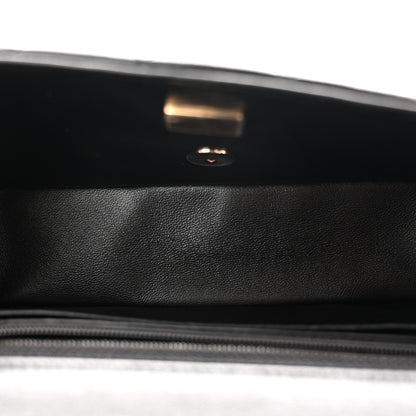 Chanel Lambskin Quilted Mini Rectangular Flap Black 5 of 10