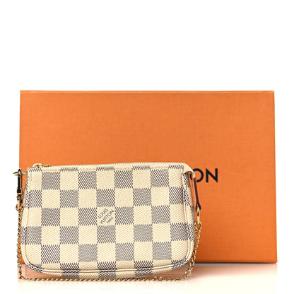 Louis Vuitton Damier Azur Mini Pochette Accessories 9 of 9