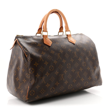 Louis Vuitton Monogram Speedy 35 3 of 9